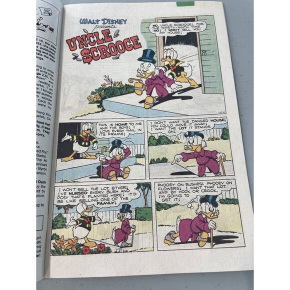 Gladstone Walt Disneys Uncle Scrooge #233 Feb 1989 Comic Vintage Donald Duck - Picture 3 of 7